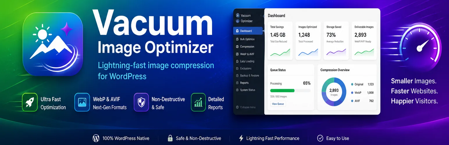 Vacuum Image Optimizer banner
